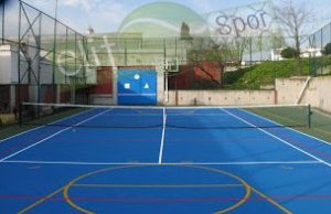 Tenis kortu yapımı , tenis kortu akrilik zemin uygulaması