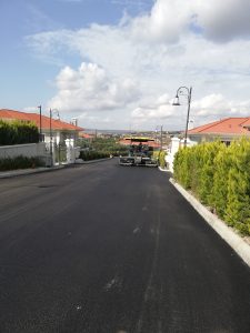 villa yolları asfalt çalışması